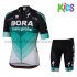 Fahrradtrikot + Radhose 2018 Bora Hansgrohe Kinder M001