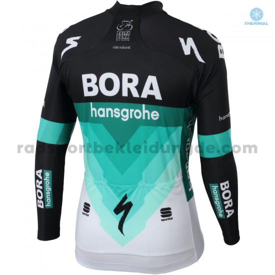 2018 Bora Hansgrohe Radtrikot (Winter Thermal Fleece) M001