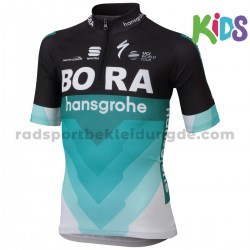 2018 Bora-Hansgrohe Kinder Radtrikot (kurzarm) M001