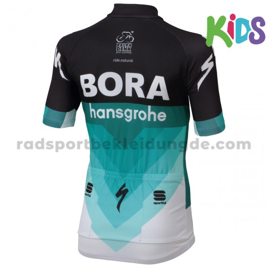 2018 Bora-Hansgrohe Kinder Radtrikot (kurzarm) M001