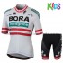 Fahrradtrikot + Radhose 2018 Bora-Hansgrohe Kinder M002