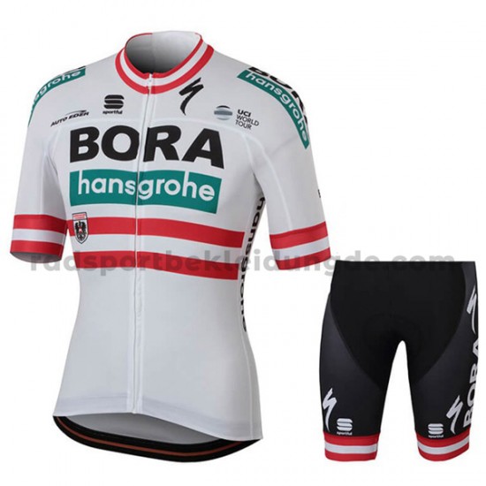 Fahrradtrikot + Radhose 2018 Bora-Hansgrohe M002