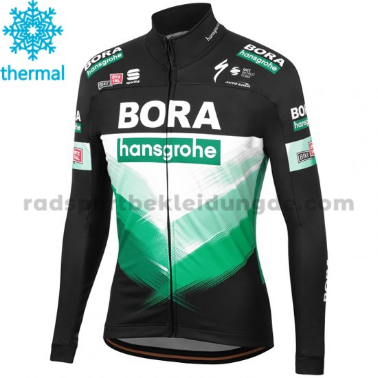 2020 Bora-Hansgrohe Radtrikot (Winter Thermal Fleece) M001