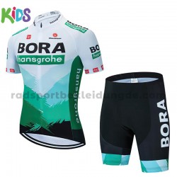 Fahrradtrikot + Radhose 2021 BORA-hansgrohe Kinder M003