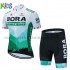 Fahrradtrikot + Radhose 2021 BORA-hansgrohe Kinder M003