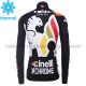 Radtrikot Langarm + Trägerhose Lange 2017 Cinelli Chrome Winter Thermal Fleece M001