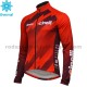 2018 Cinelli Chrome Radtrikot (Winter Thermal Fleece) M001