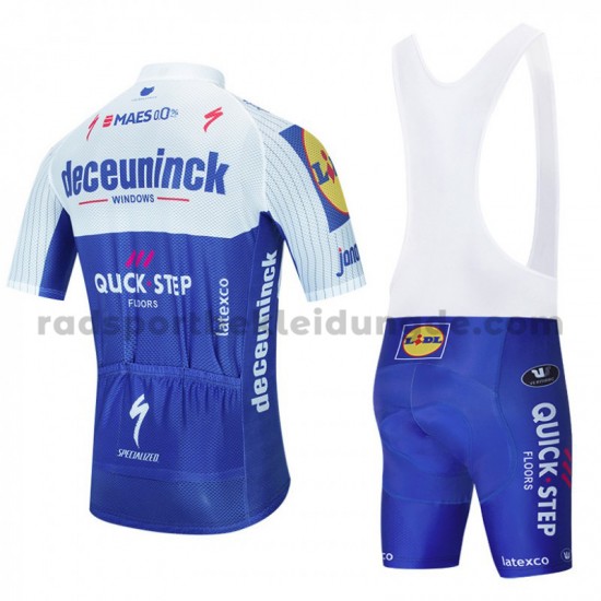 Fahrradtrikot +Trägershort 2020 Deceuninck–Quick-Step M001