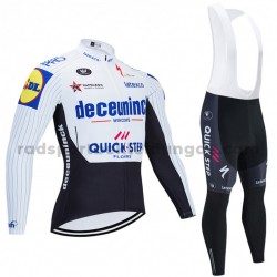 Radtrikot Langarm + Trägerhose Lange 2020 Deceuninck–Quick-Step M004