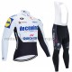 Radtrikot Langarm + Trägerhose Lange 2020 Deceuninck–Quick-Step M004