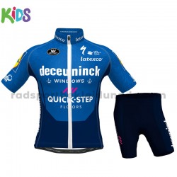 Fahrradtrikot + Radhose 2021 Deceuninck–Quick-Step Kinder M001
