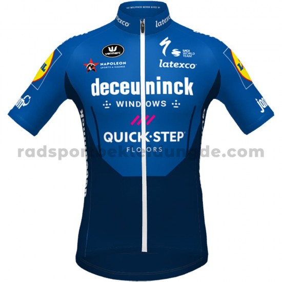 Fahrradtrikot +Trägershort 2021 Deceuninck–Quick-Step M003