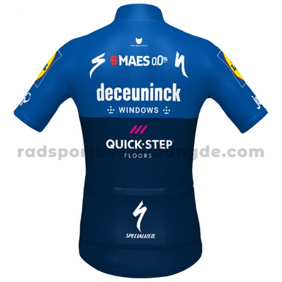 Fahrradtrikot +Trägershort 2021 Deceuninck–Quick-Step M003