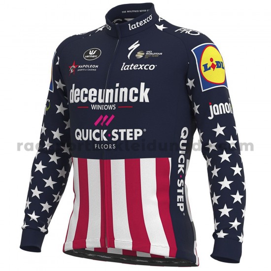 2021 Deceuninck–Quick-Step Radtrikot (langarm) M004