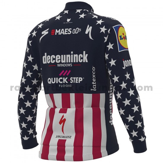 2021 Deceuninck–Quick-Step Radtrikot (langarm) M004
