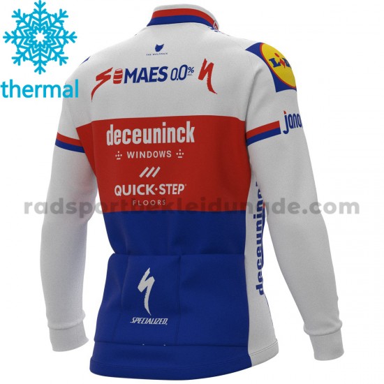 2021 Deceuninck–Quick-Step Radtrikot (Winter Thermal Fleece) M005