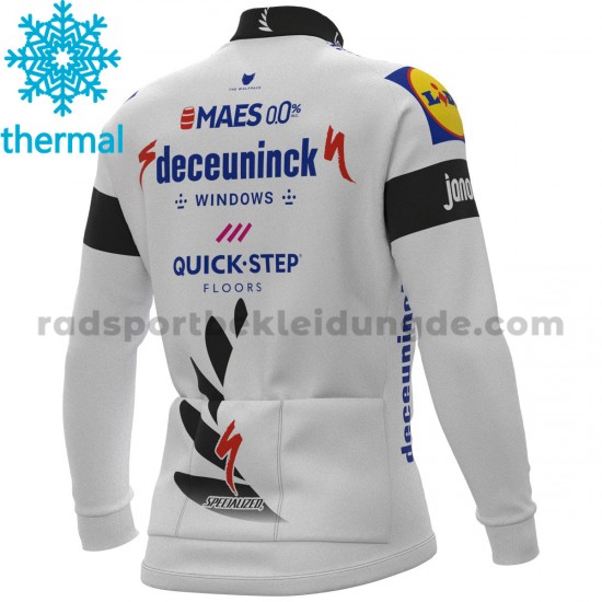 2021 Deceuninck–Quick-Step Radtrikot (Winter Thermal Fleece) M006