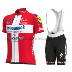 Fahrradtrikot +Trägershort 2021 Deceuninck–Quick-Step M007