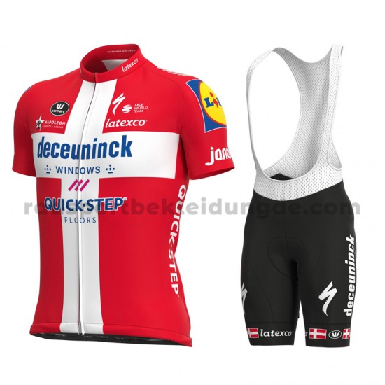 Fahrradtrikot +Trägershort 2021 Deceuninck–Quick-Step M007