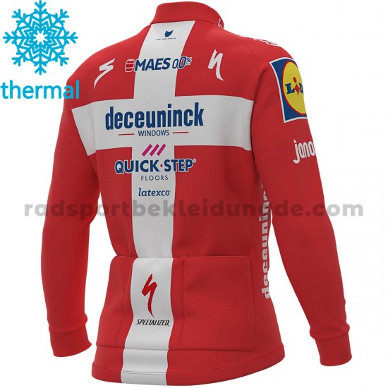 2021 Deceuninck–Quick-Step Radtrikot (Winter Thermal Fleece) M007