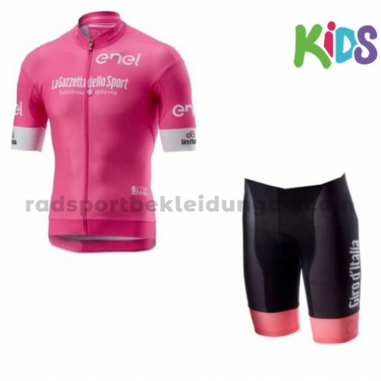 Fahrradtrikot + Radhose 2018 Giro d'Italia Kinder M002