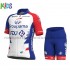 Fahrradtrikot + Radhose 2021 Groupama-FDJ Kinder M001