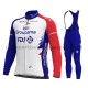 Radtrikot Langarm + Trägerhose Lange 2021 Groupama-FDJ M001