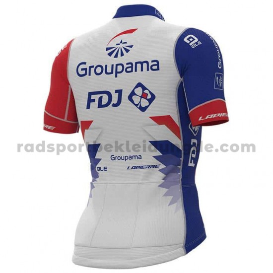 Fahrradtrikot +Trägershort 2021 Groupama-FDJ M001