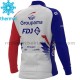 2021 Groupama-FDJ Radtrikot (Winter Thermal Fleece) M001