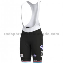 2021 Groupama-FDJ Trägerhose Kurze M004