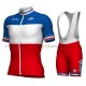 Fahrradtrikot +Trägershort 2017 FDJ M002