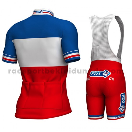 Fahrradtrikot +Trägershort 2017 FDJ M002