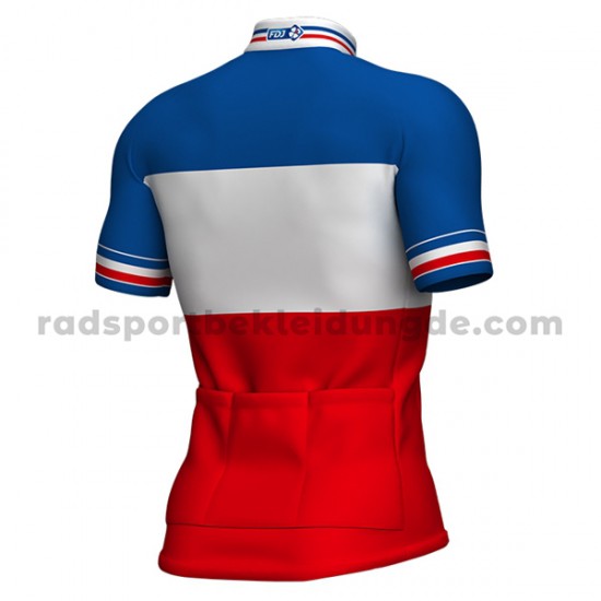 Fahrradtrikot +Trägershort 2017 FDJ M002