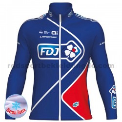 2017 FDJ Radtrikot (Winter Thermal Fleece) M002