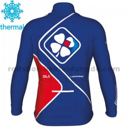 2017 FDJ Radtrikot (Winter Thermal Fleece) M002