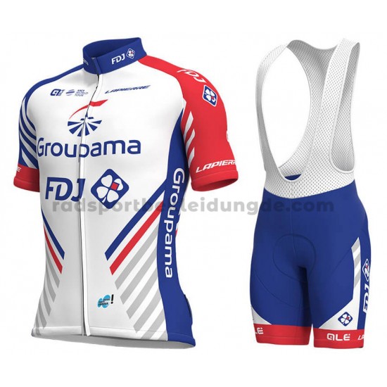 Fahrradtrikot +Trägershort 2018 FDJ M001