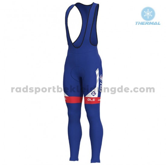 2018 FDJ Trägerhose Lange (Winter Thermal Fleece) M001