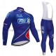 Radtrikot Langarm + Trägerhose Lange 2018 FDJ M002