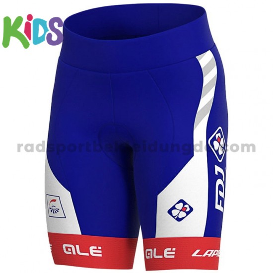 Fahrradtrikot + Radhose 2020 Groupama–FDJ Kinder M001