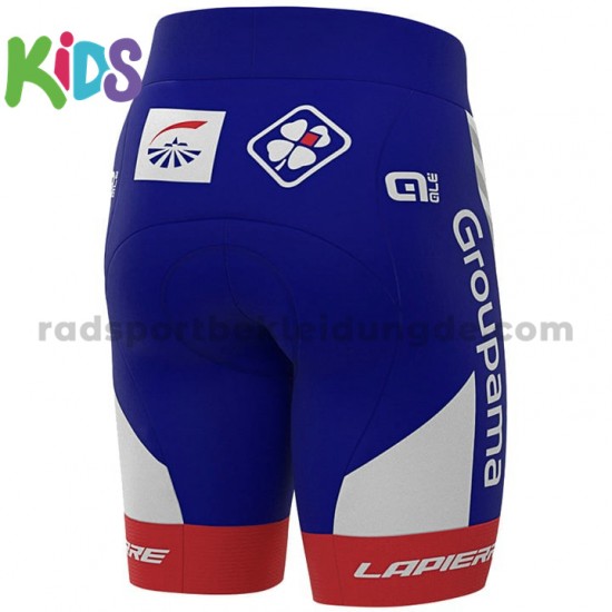 Fahrradtrikot + Radhose 2020 Groupama–FDJ Kinder M001