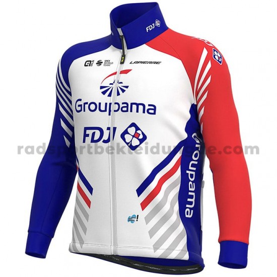 Radtrikot Langarm + Trägerhose Lange 2020 Groupama–FDJ M001