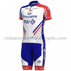Fahrradtrikot +Trägershort 2020 Groupama–FDJ M001