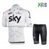 Fahrradtrikot + Radhose 2017 Team Sky Kinder M003