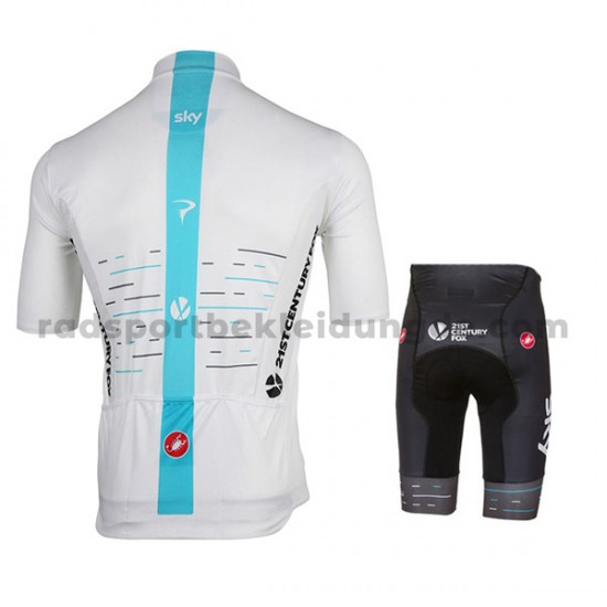 Fahrradtrikot + Radhose 2017 Team Sky Kinder M003