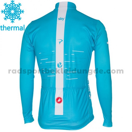 2017 Team Sky Radtrikot (Winter Thermal Fleece) M002