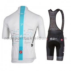 Fahrradtrikot +Trägershort 2017 Team Sky M003