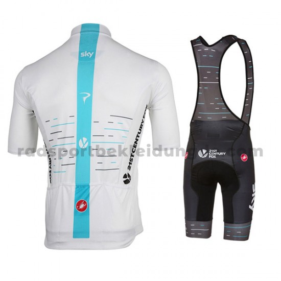 Fahrradtrikot +Trägershort 2017 Team Sky M003