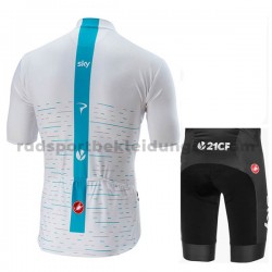 Fahrradtrikot + Radhose 2018 Team Sky Kinder M001