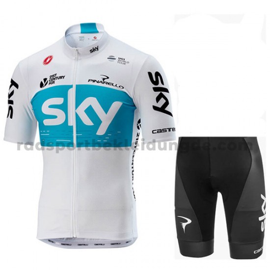 Fahrradtrikot + Radhose 2018 Team Sky M001