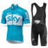 Fahrradtrikot +Trägershort 2018 Team Sky M002